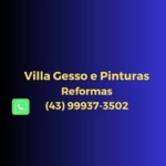 Pintor Pintura Gesseiro Gesso Liso Londrina PR